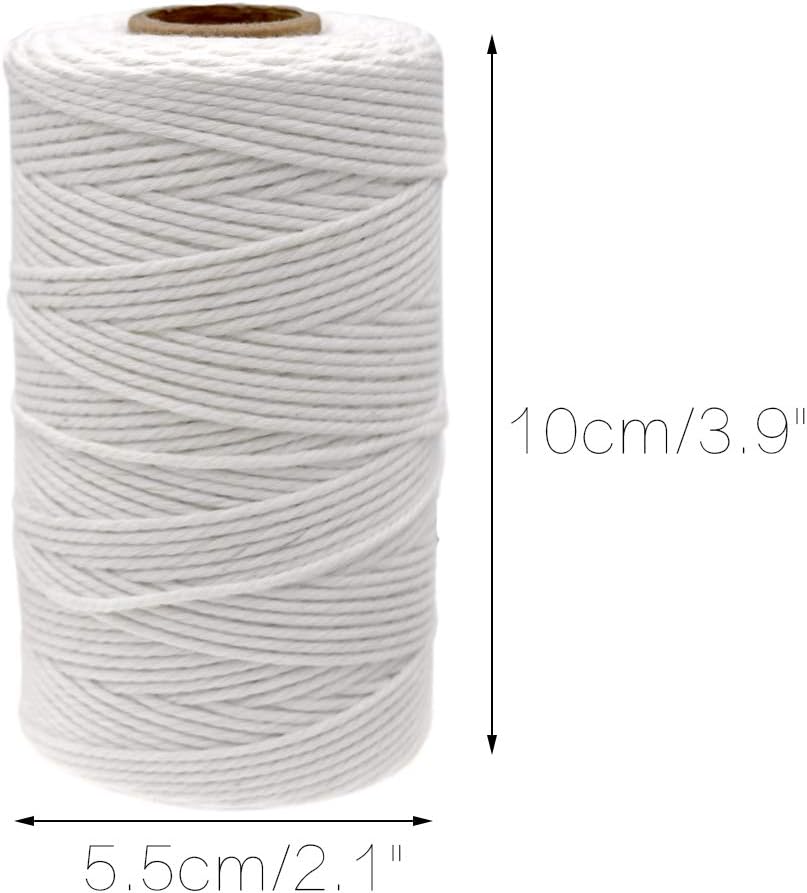 White Twine String and Beige Twine String - Image 3