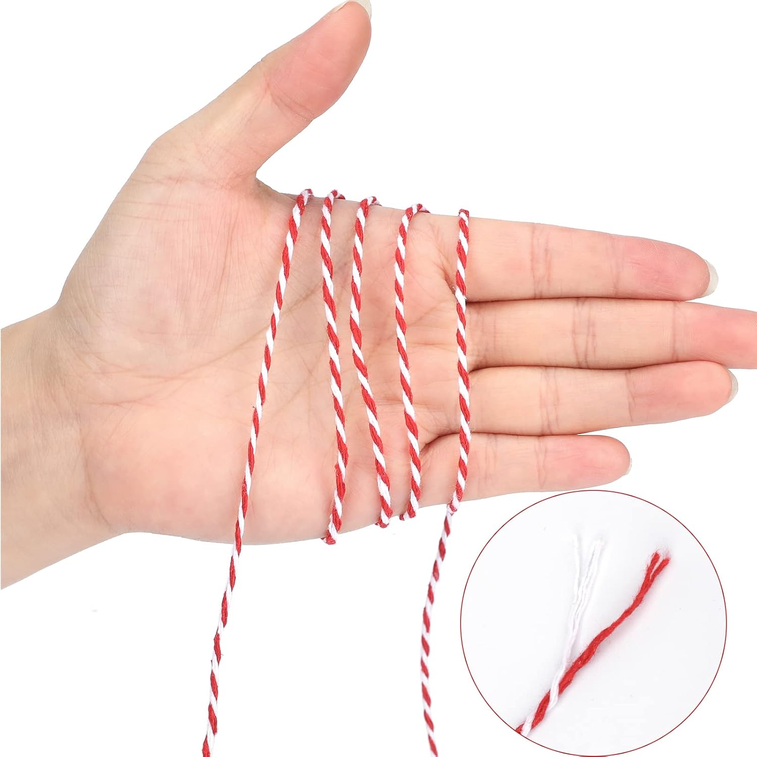 White Twine String and Red White Twine String - Image 4