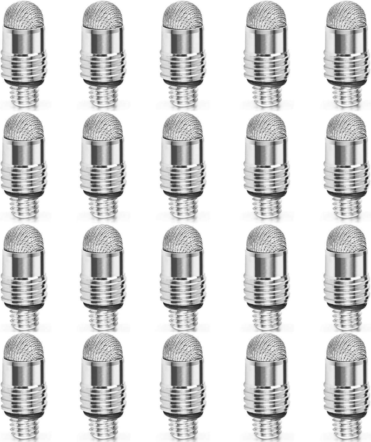 Mesh Fiber Tips (10 Pack)  Stylus Pen Replacement Tips Suitable for capacitive Touch Screen,High Sensitivity, Soft, no Scratch Screen Pen tip - Image 1