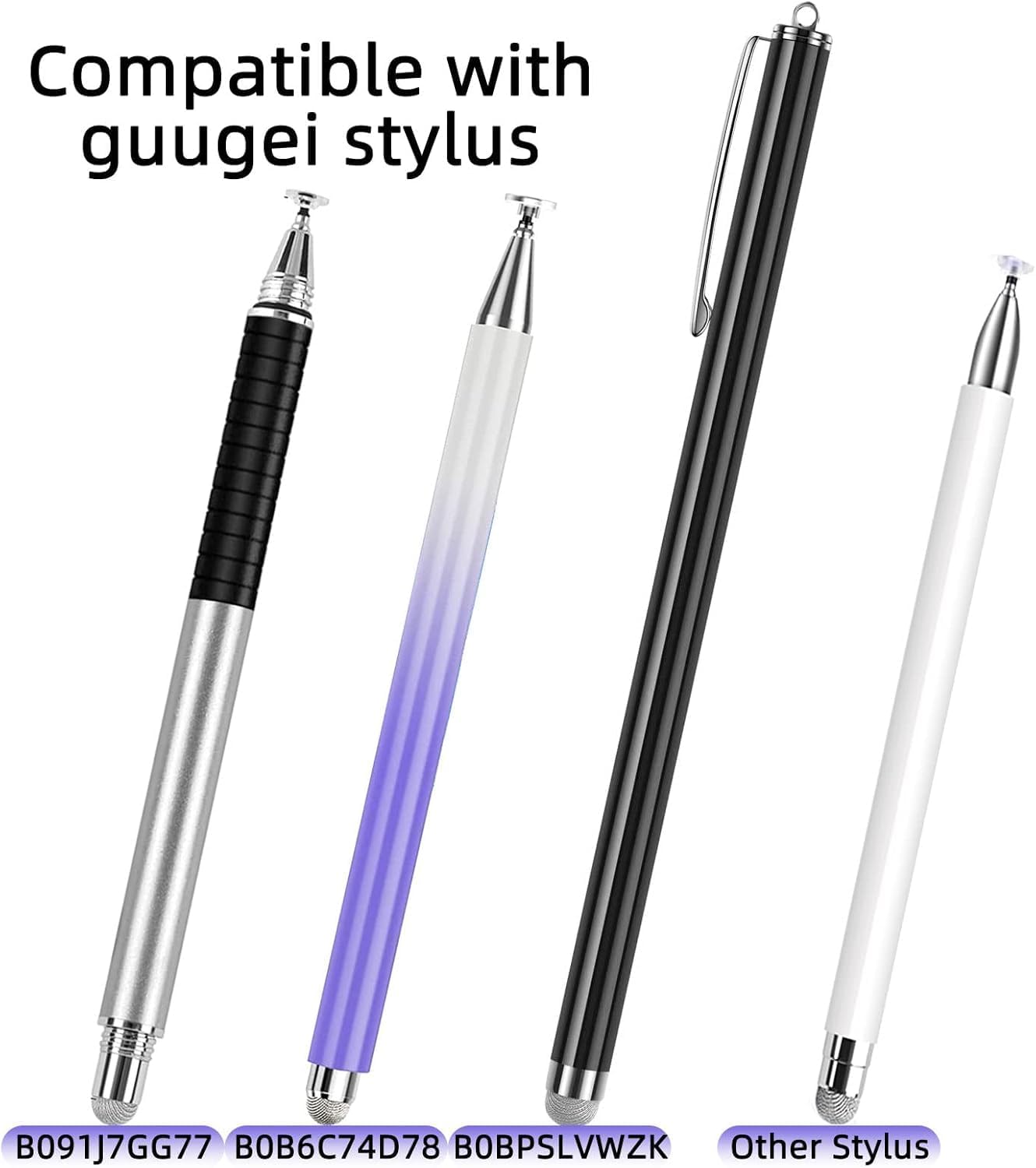 Mesh Fiber Tips (10 Pack)  Stylus Pen Replacement Tips Suitable for capacitive Touch Screen,High Sensitivity, Soft, no Scratch Screen Pen tip - Image 3