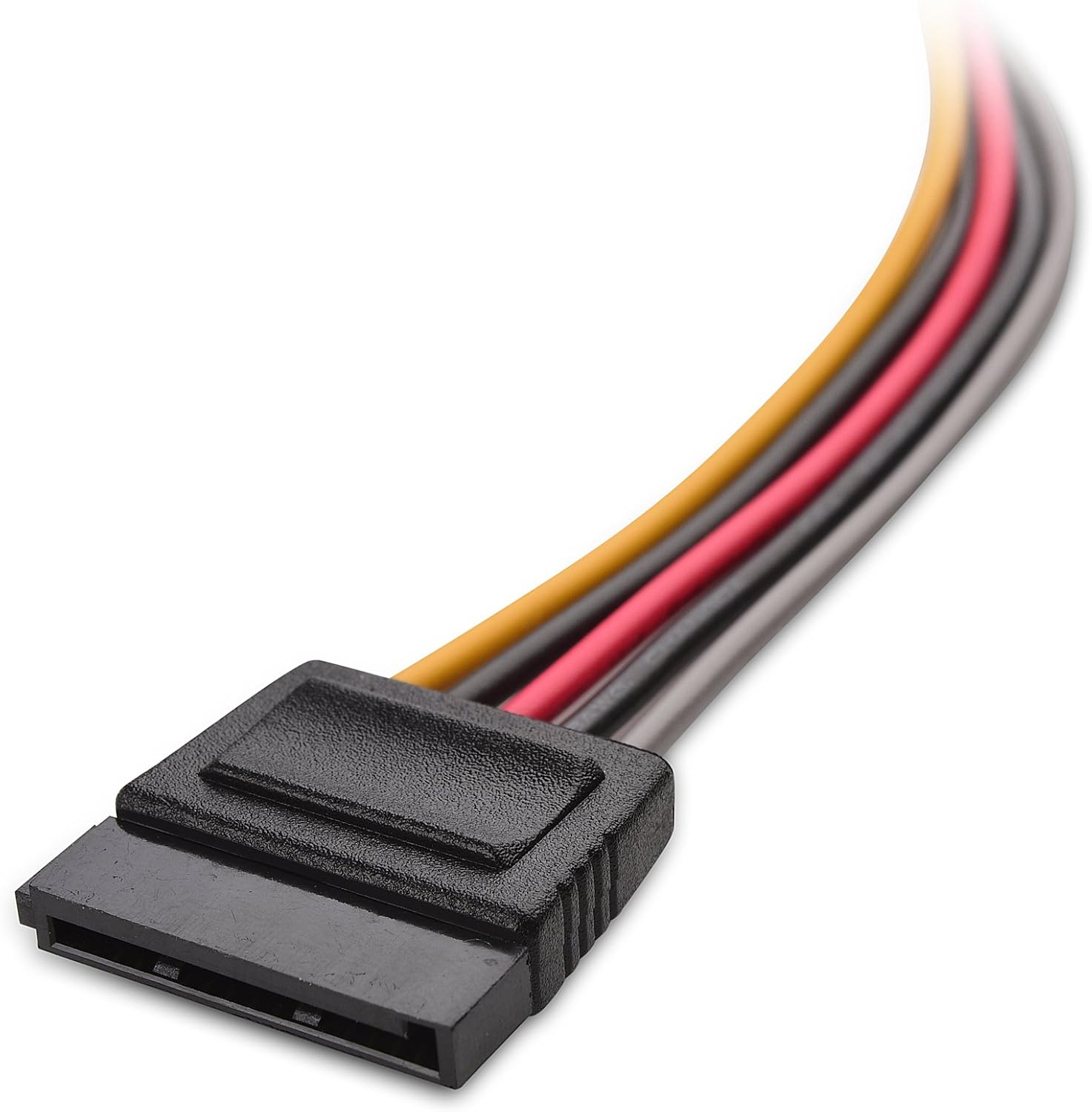3-Pack 15 Pin SATA Power Extension Cable - 8 Inches, SATA Power Cable for Hard Drive and SSD - Image 4
