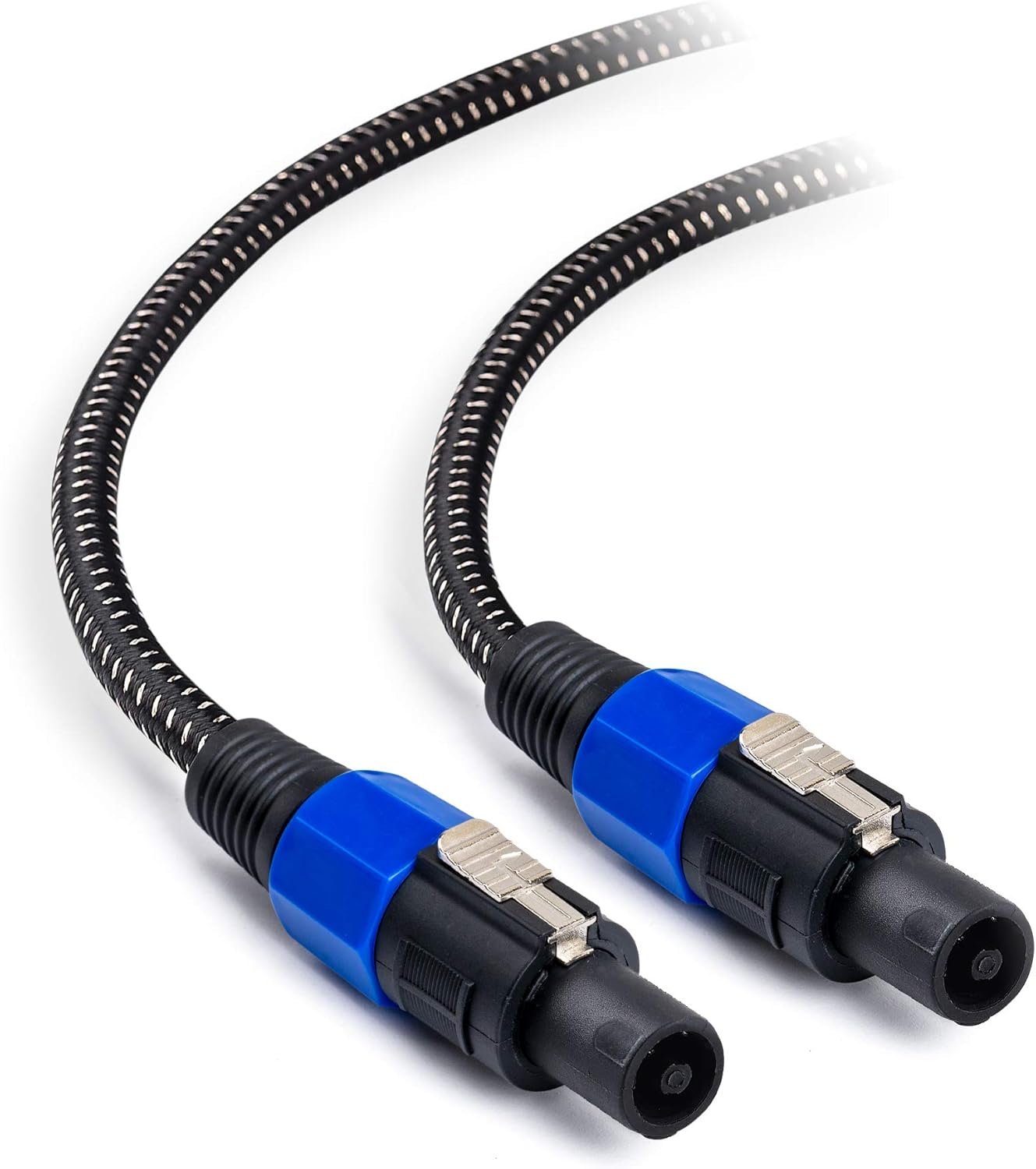 Premium Braided 12AWG Speaker Cable 3 ft Compatible with Speakon NL4FC Port - Image 7