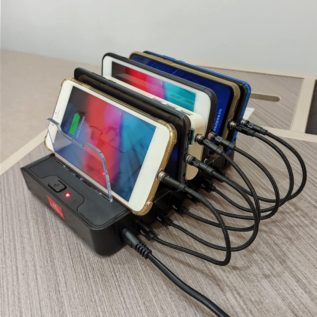 Magnetic Charging Tips lPhone 10pcs,1Pin 360° Rotate Connector Adapters for iOS-Lightlng Ports Series,Just Plugs to Charging/Water-dustproof/antioxidant Without Cord&Non-Data - Image 2