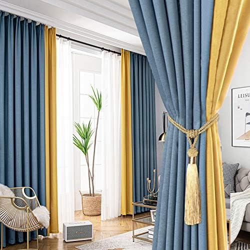 Curtain Tiebacks Hand-Woven Holdbacks Home Decorative Tassels Tiebacks (Gold, 2 Pack) - Image 5