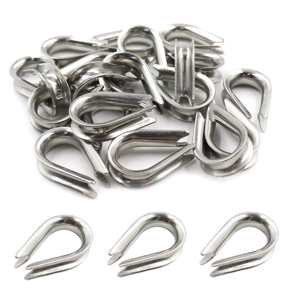 M5 Stainless Steel Thimble for 5/32