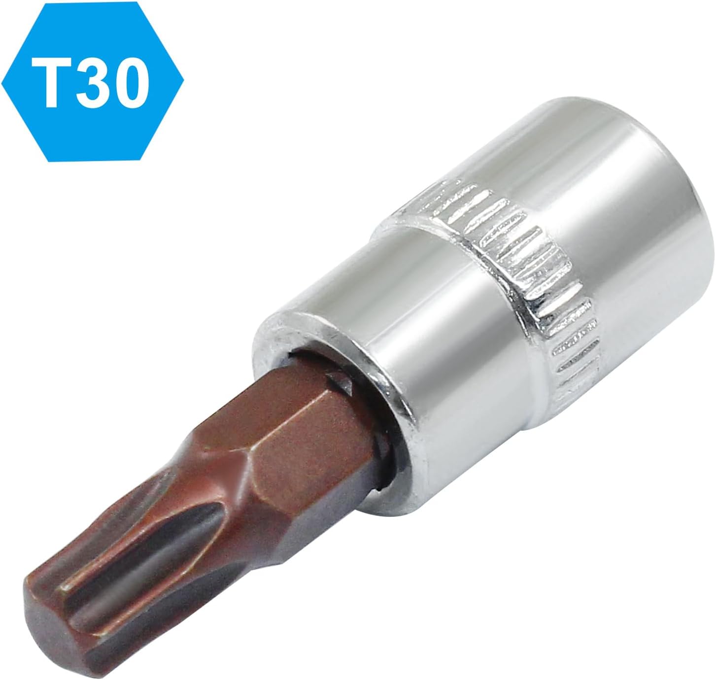 5 Pcs T30 Torx Bit Socket 1/4