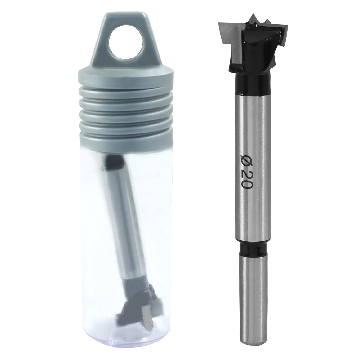 Forstner Drill Bits 20mm (25/32 inch), 2-Cutter Tungsten Carbide Wood Hole Saw Auger Opener Woodworking Tool, Upgraded Higher Hardness Cutter for Woodworking/DIY Enthusiasts. - Image 5