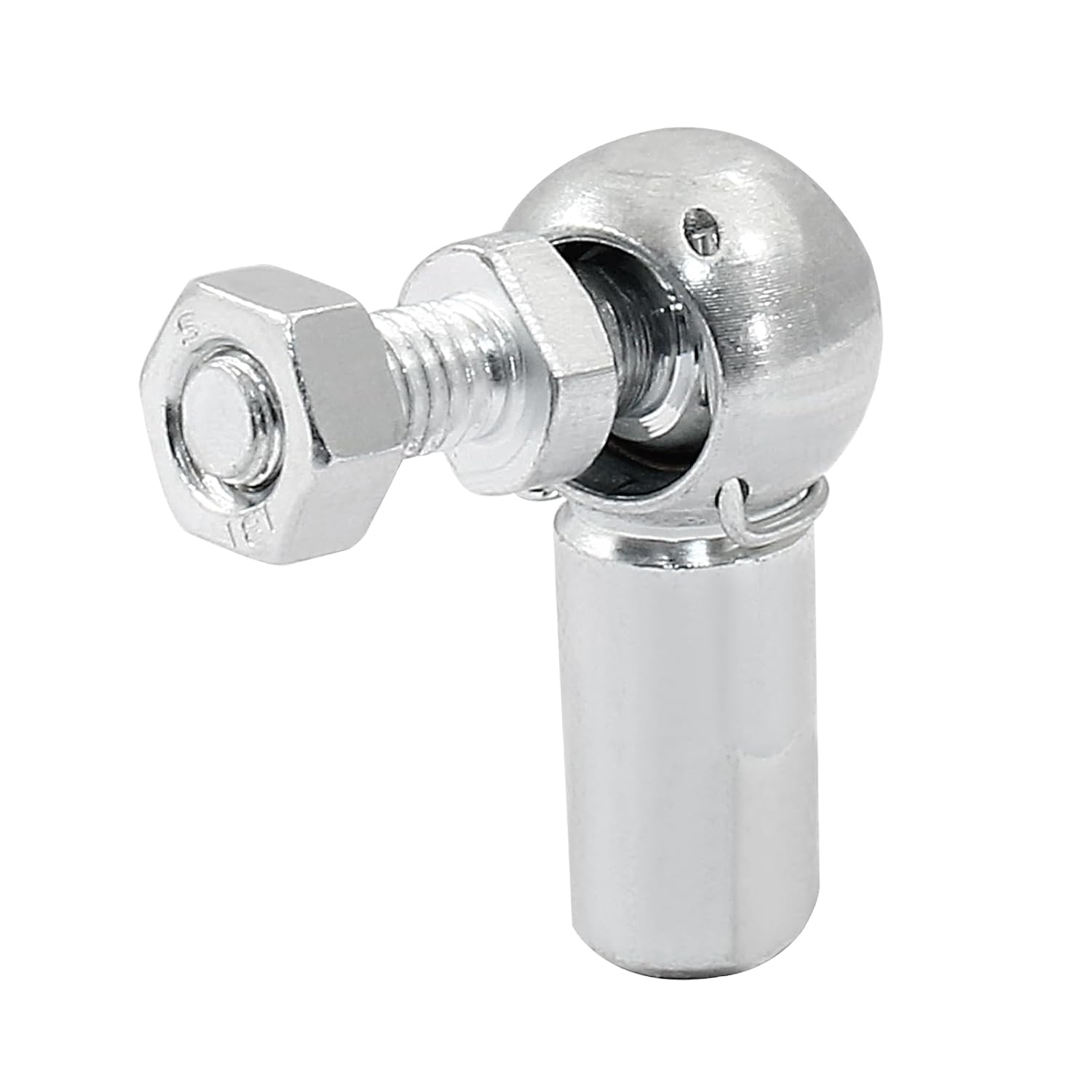 4 PCS m6 x 1.0mm Right Thread Ball Head Joint Rod End Bearing, Carbon Steel Ball Socket End Fitting for Hinge Door - Image 4