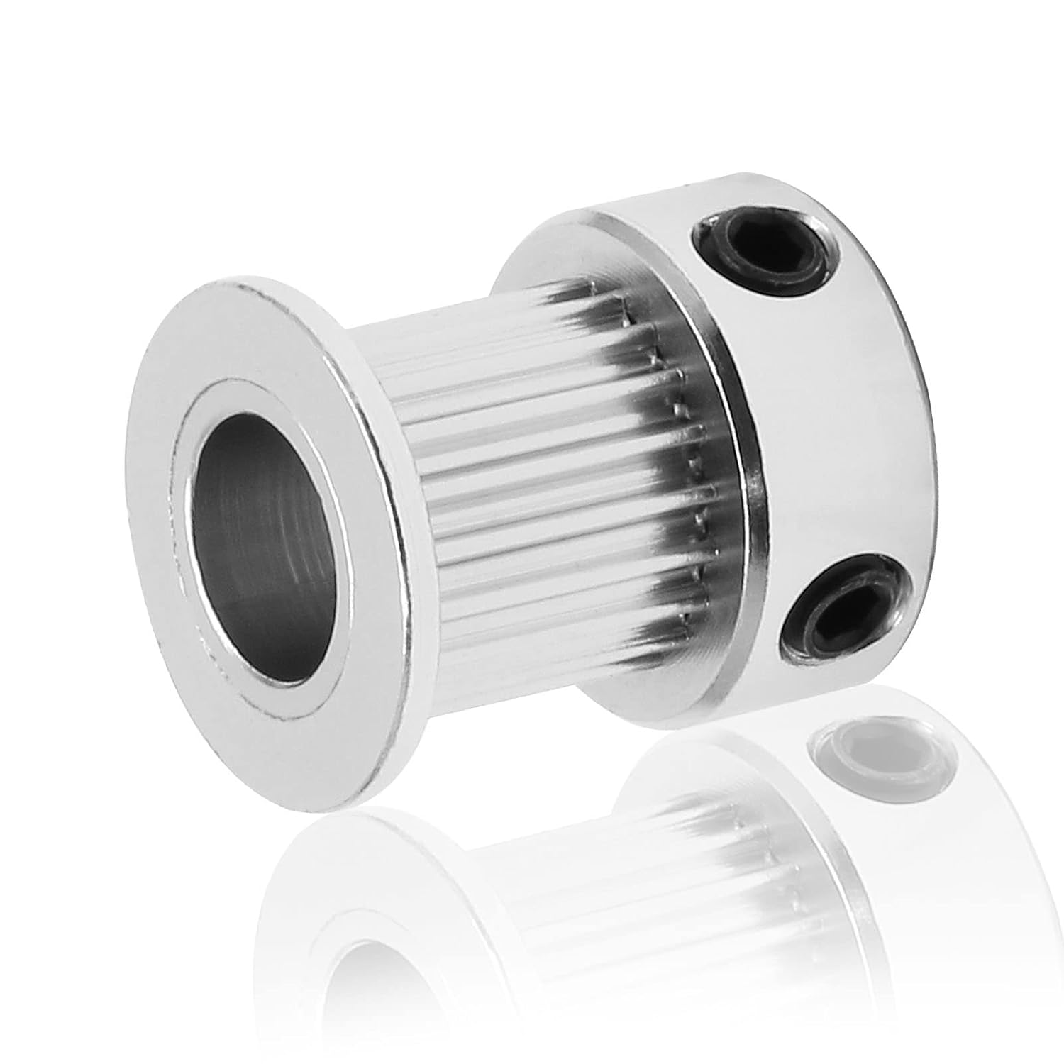 5pcs GT2 Pulley 20 Teeth 8mm Bore Fit 10mm Belt Width, Aluminum Timing Pulley Wheel Synchronous Wheels Gear Part for 3D Printer - Image 3
