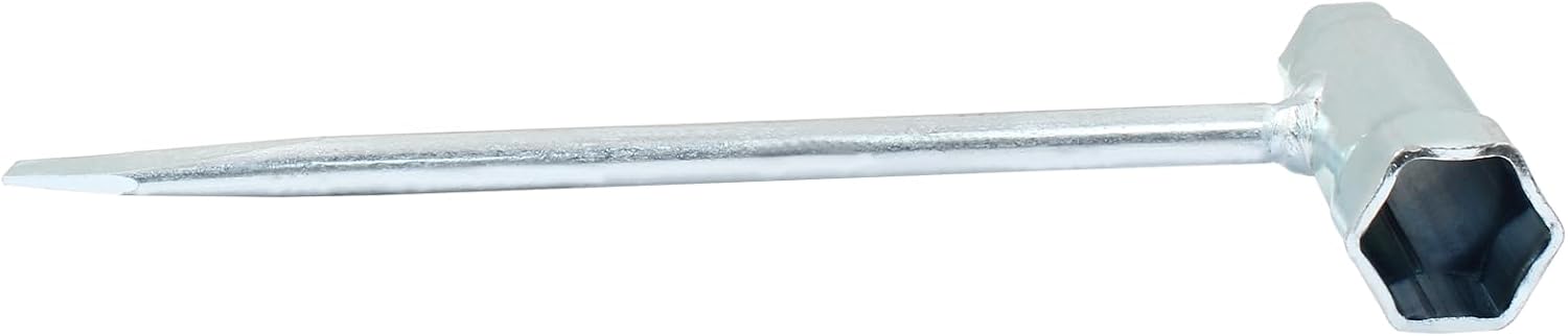 13mm x 19mm Socket Wrench, Scrench Replacement Tool Combination Slot Screwdriver and Wrench, T-Wrench Chainsaw Scrench Adjustment Tightening Tool Remover (Pack of 1) - Image 2