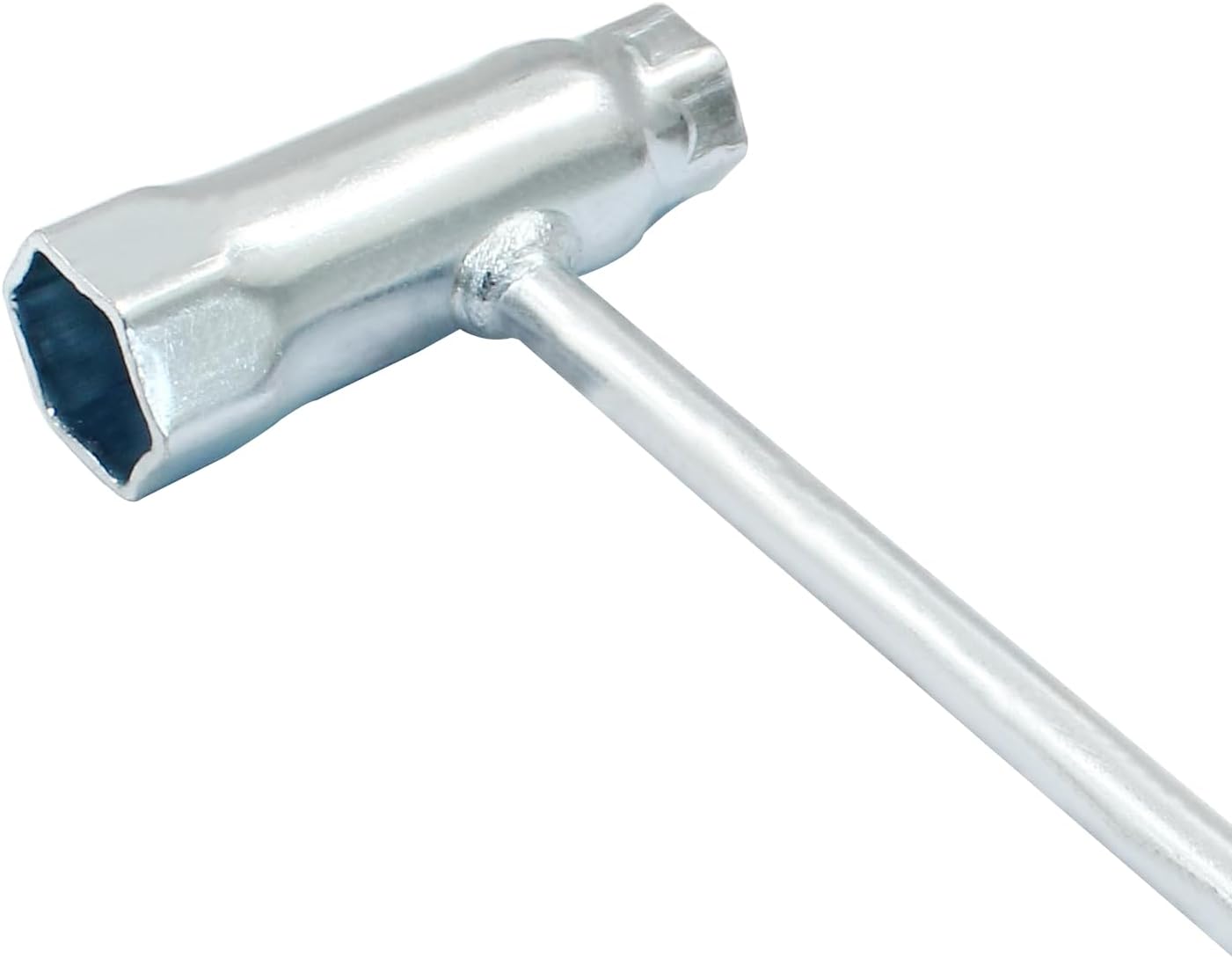 13mm x 19mm Socket Wrench, Scrench Replacement Tool Combination Slot Screwdriver and Wrench, T-Wrench Chainsaw Scrench Adjustment Tightening Tool Remover (Pack of 1) - Image 5