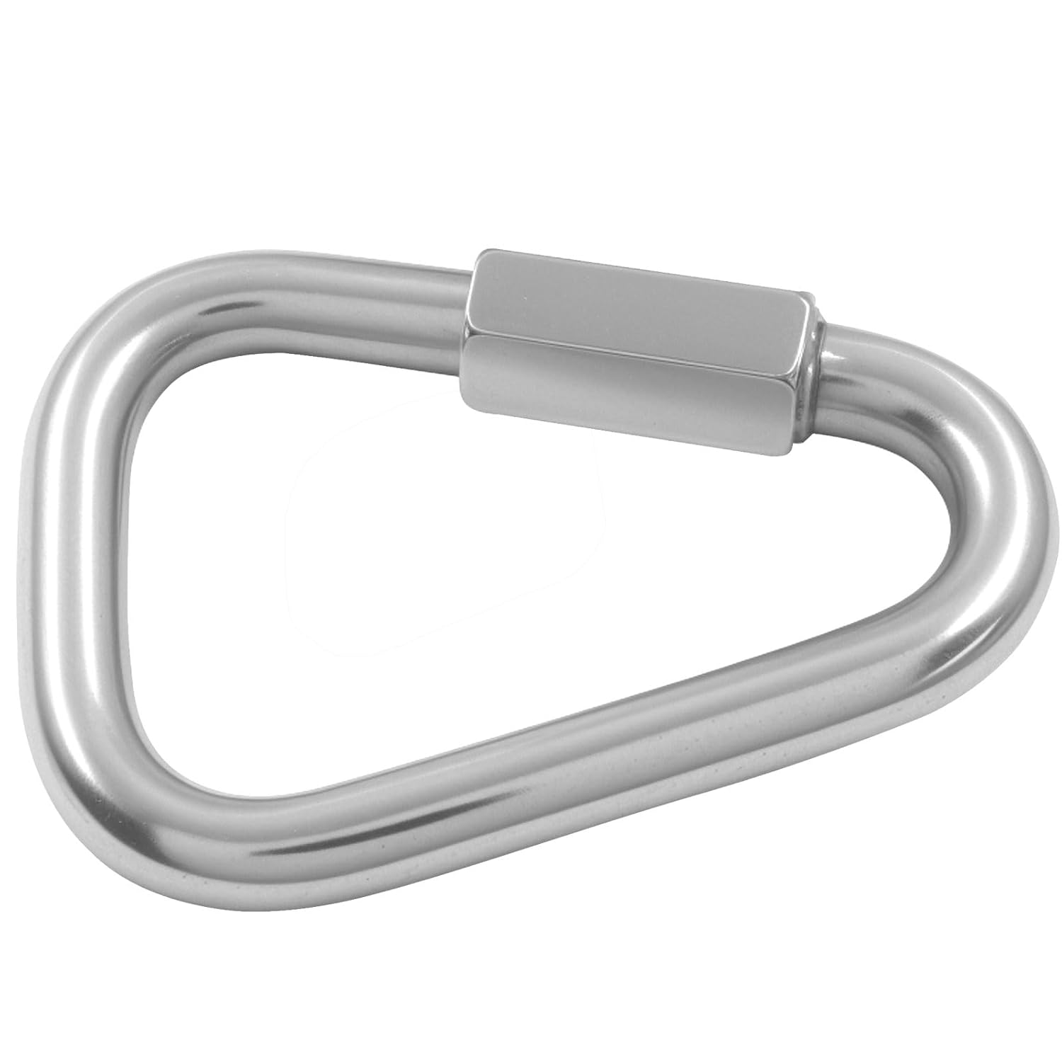 4.1 Inch Delta Quick Link, Stainless Steel Triangle Quick Connector M12 Heavy Duty Chain Connector (1 Pack, 2517 Lbs Capacity) - Image 2