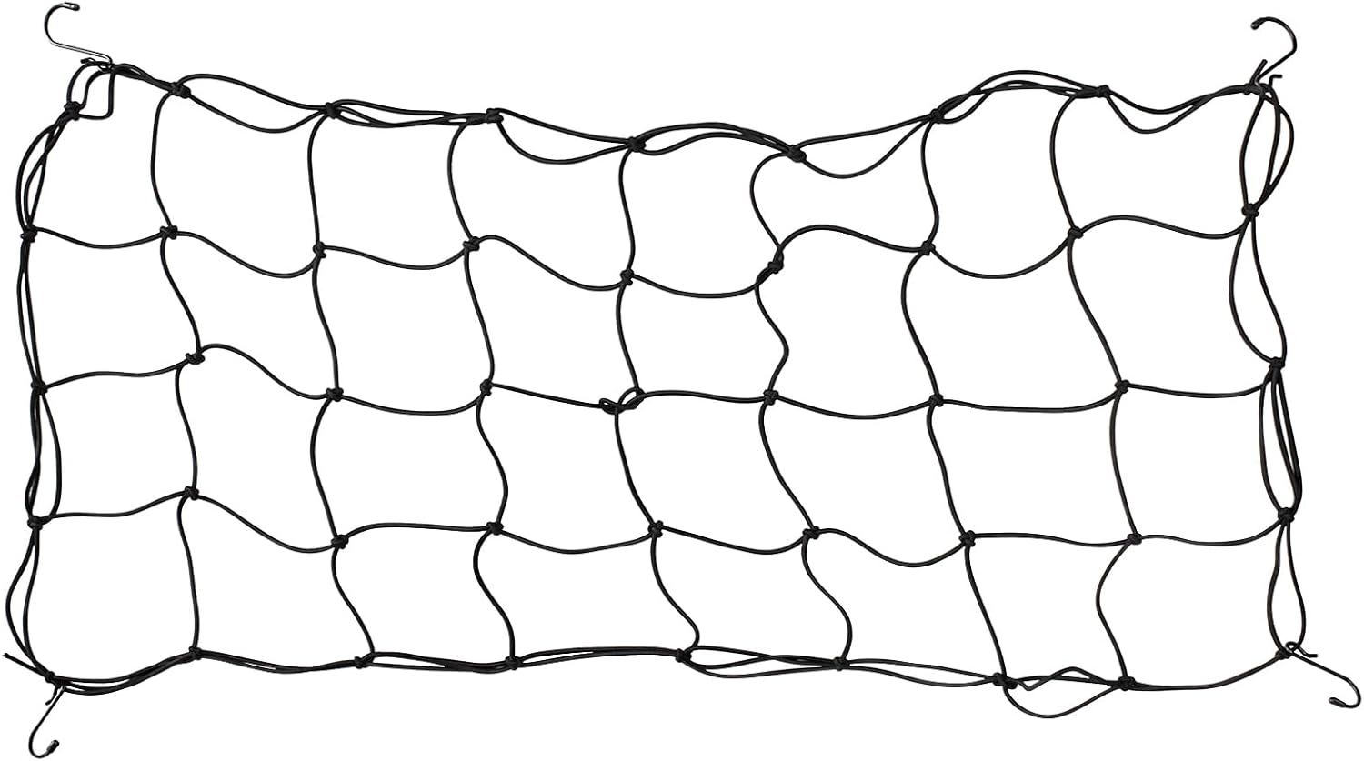 2 x 4Ft Trellis Netting with Hook, Heavy Duty Stretchy Scrog Plant Net Support for Indoor Outdoor Garden Plant Growing Tents - Image 1