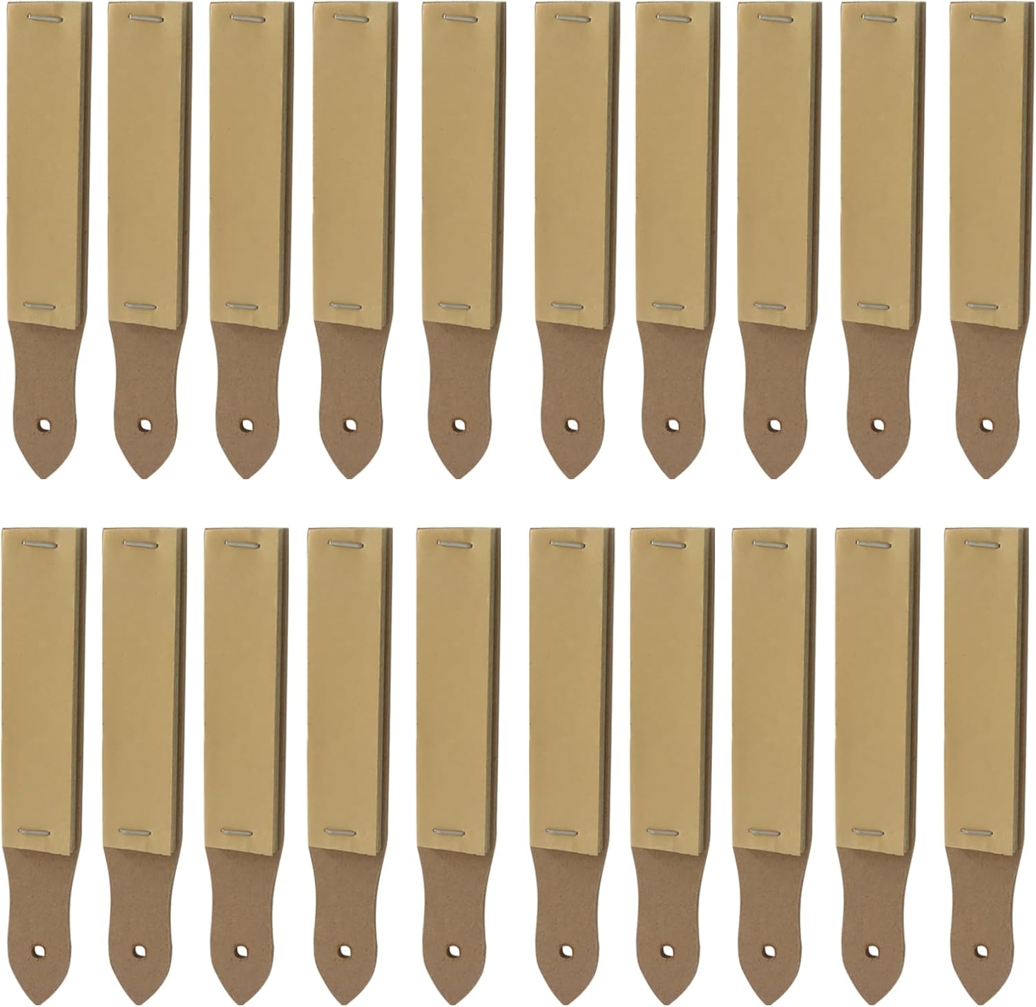 20 Pack Sandpaper Sharpener, Sketch Pencil Sharpeners Art Drawing Tool, Colored Pencil Pointer for Adults/Artists/Teens - Image 1