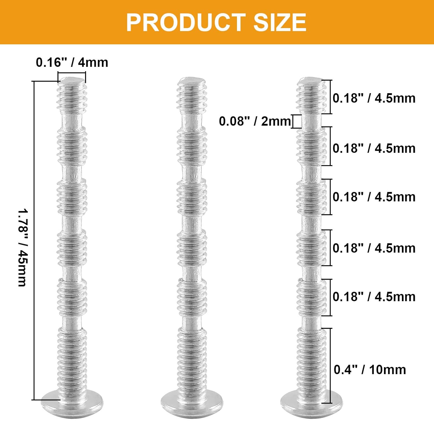 #8-32 x 1-3/4