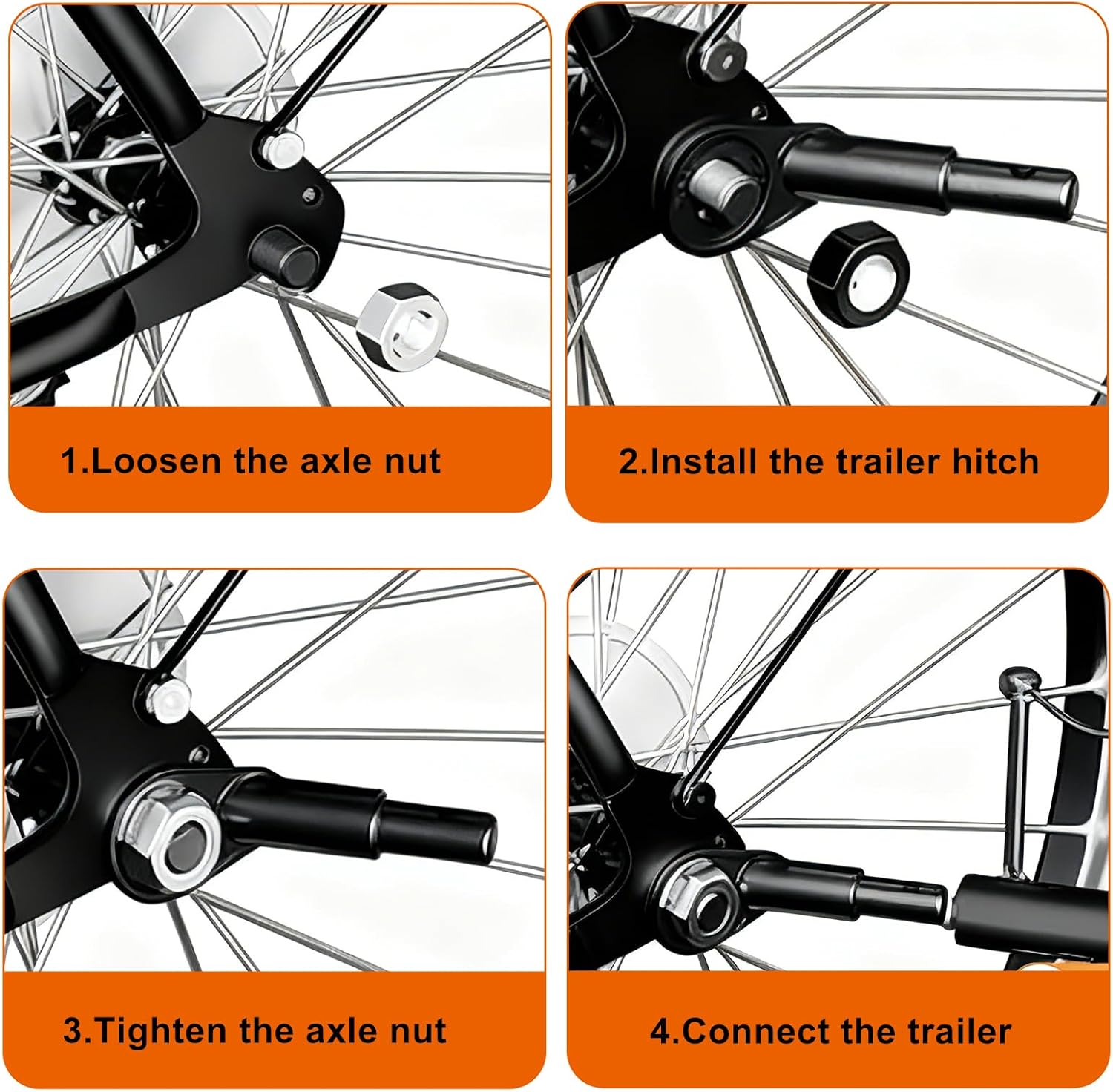 Bike Trailer Hitch Connector Kit - Image 3