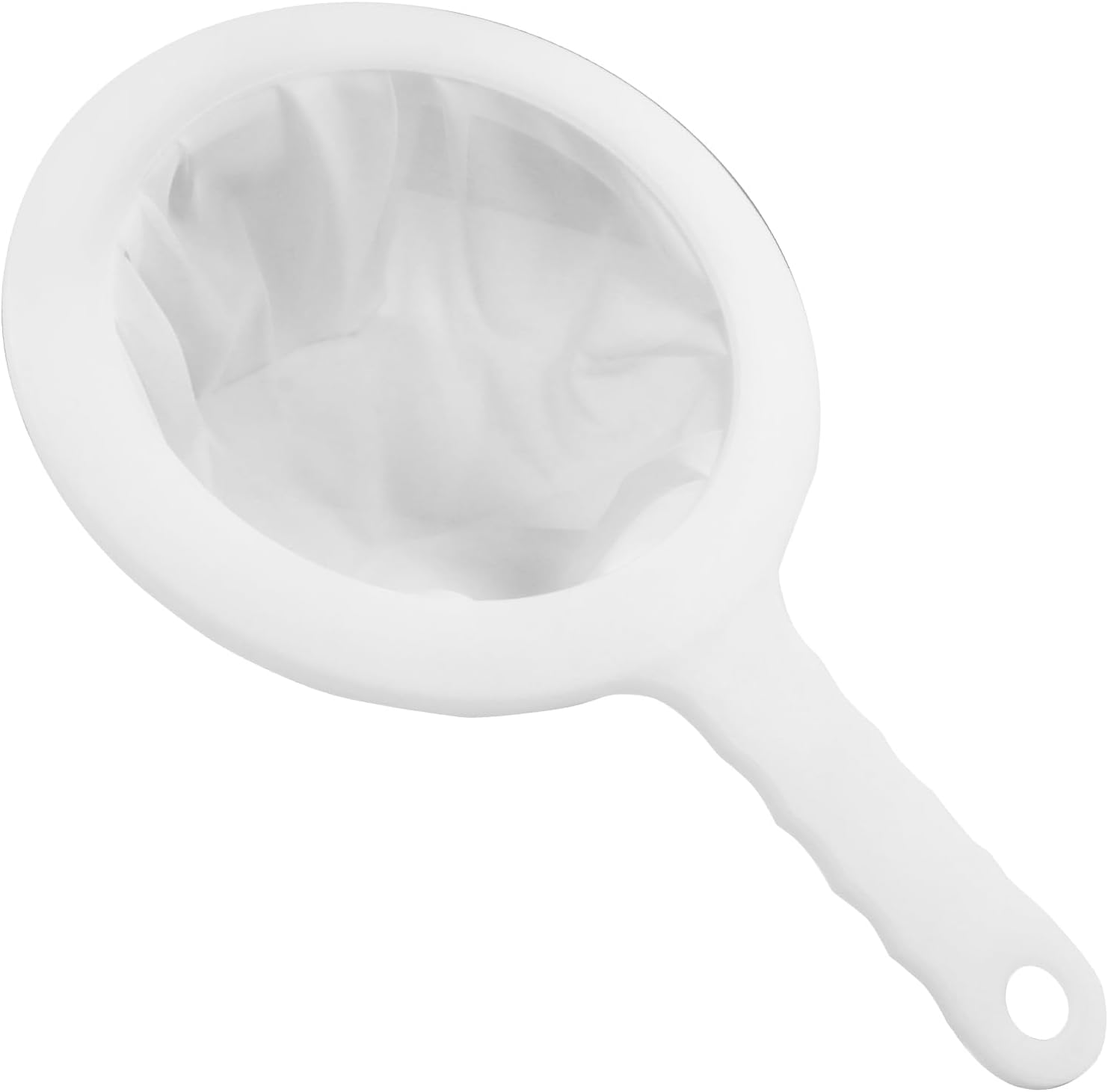 1 Pcs Fine Nylon Mesh Strainers 200 Mesh Fine Filter Spoon 5.7