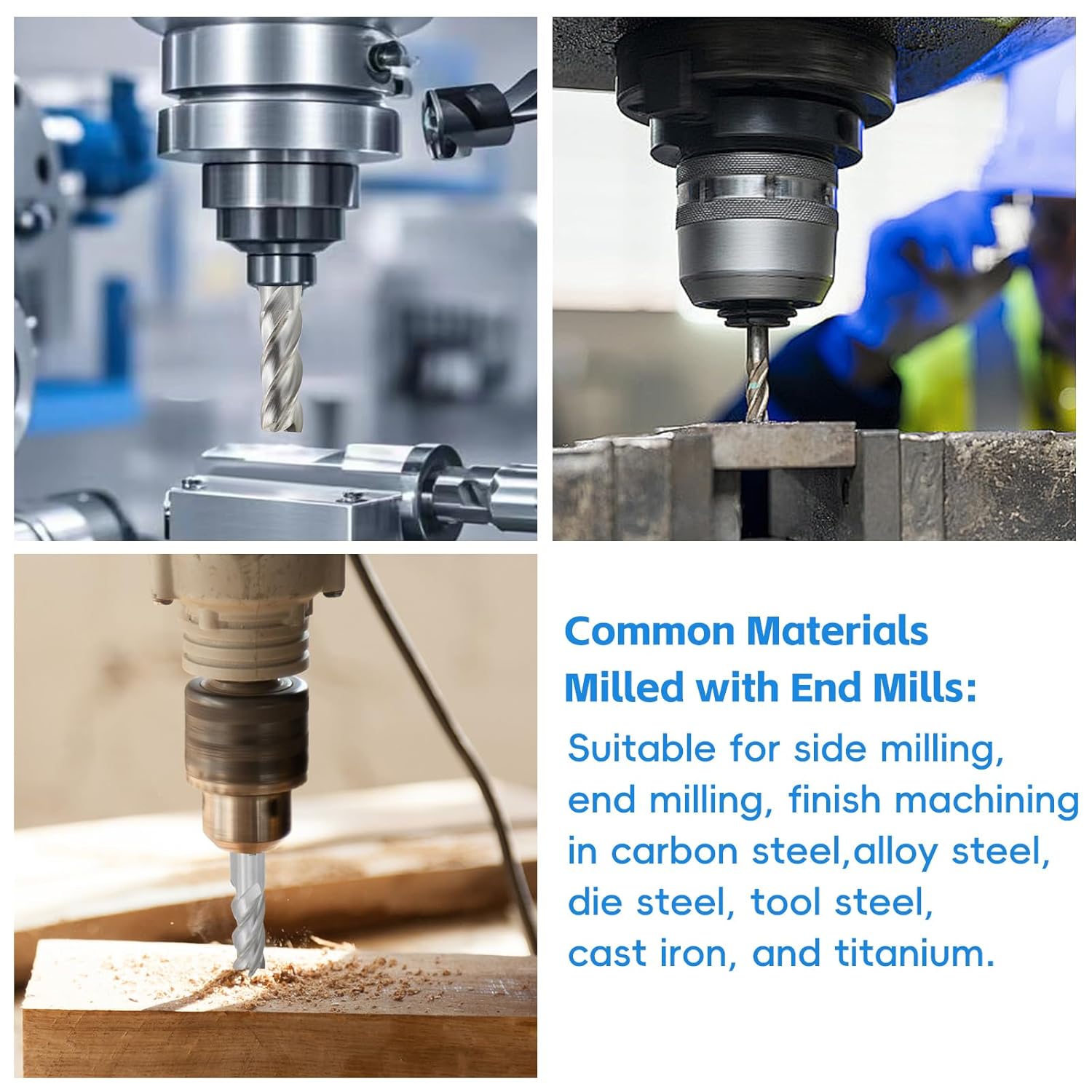Square End Mill 1/2