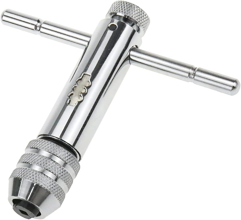 Ratchet Tap Wrench Adjustable T-Handle Tap Wrench Capacity Range M5-M12 - Image 8
