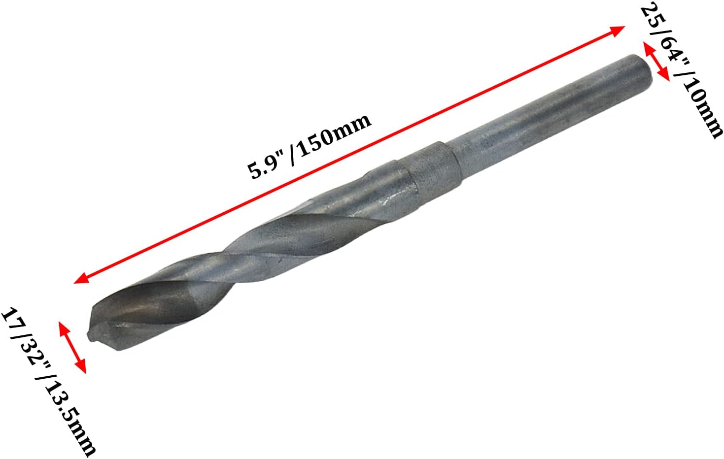 Reduced Shank Drill Bit 17/32