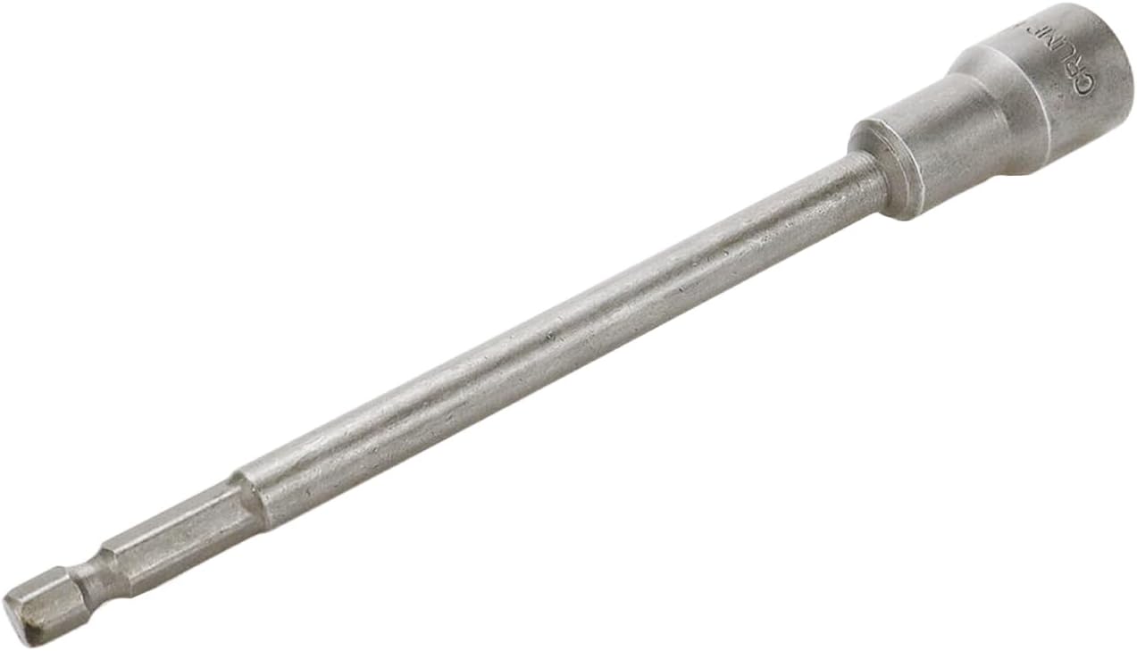 Hex Shank Magnetic Power Nut Driver Bit Set 13mm Hex Socket Extension Long Metric Hex Driver Bits -2pcs - Image 4
