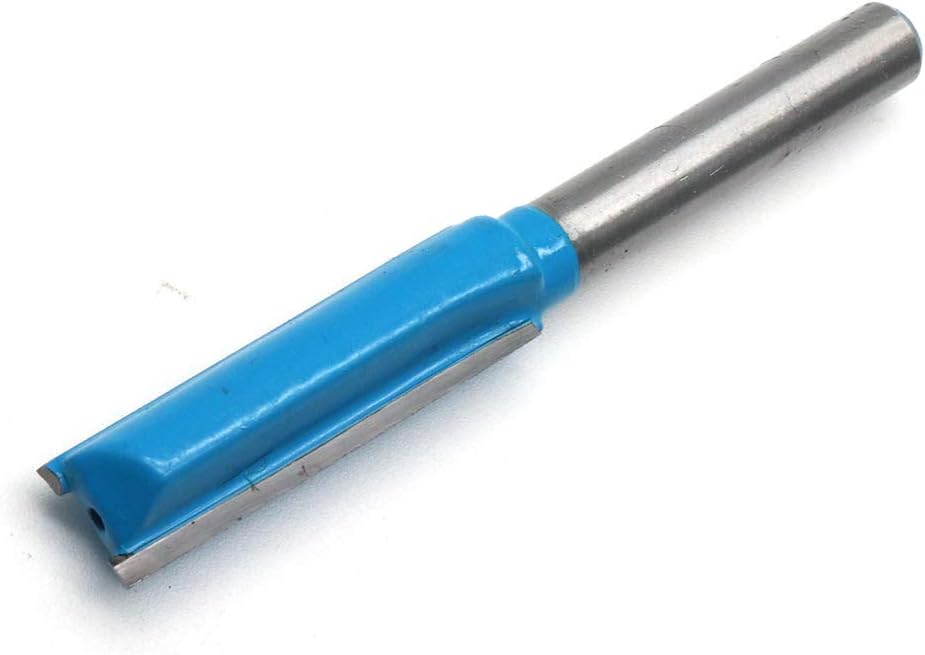 Straight Router Bit Double Flutes for Woodworking 1/4