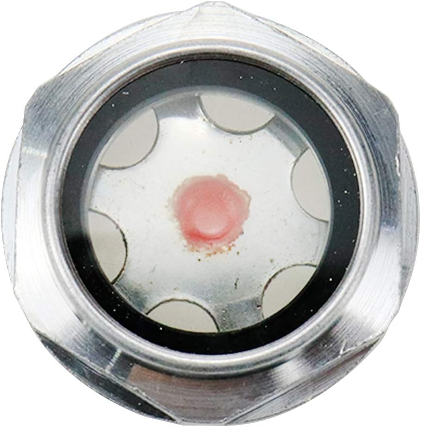 M30/1-3/16 Air Compressor Oil Sight Glass Male Oil Liquid Level Gauge Sight Glass -2pcs - Image 3