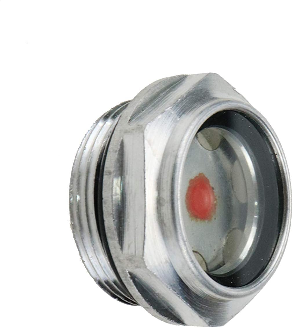 M30/1-3/16 Air Compressor Oil Sight Glass Male Oil Liquid Level Gauge Sight Glass -2pcs - Image 5
