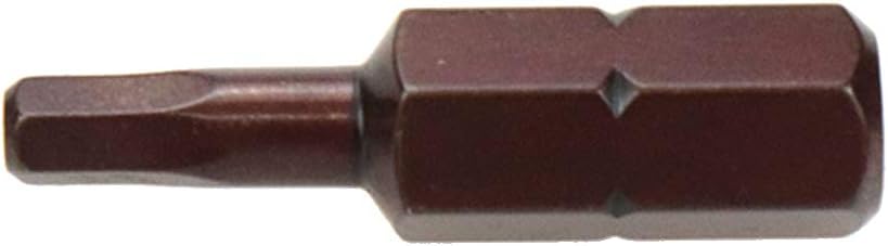 3mm Hex Tamper Resistant Bit Set 1/4 Inch Hex Shank Magnetic Bit Set 1 Inch Length - 24pcs - Image 3