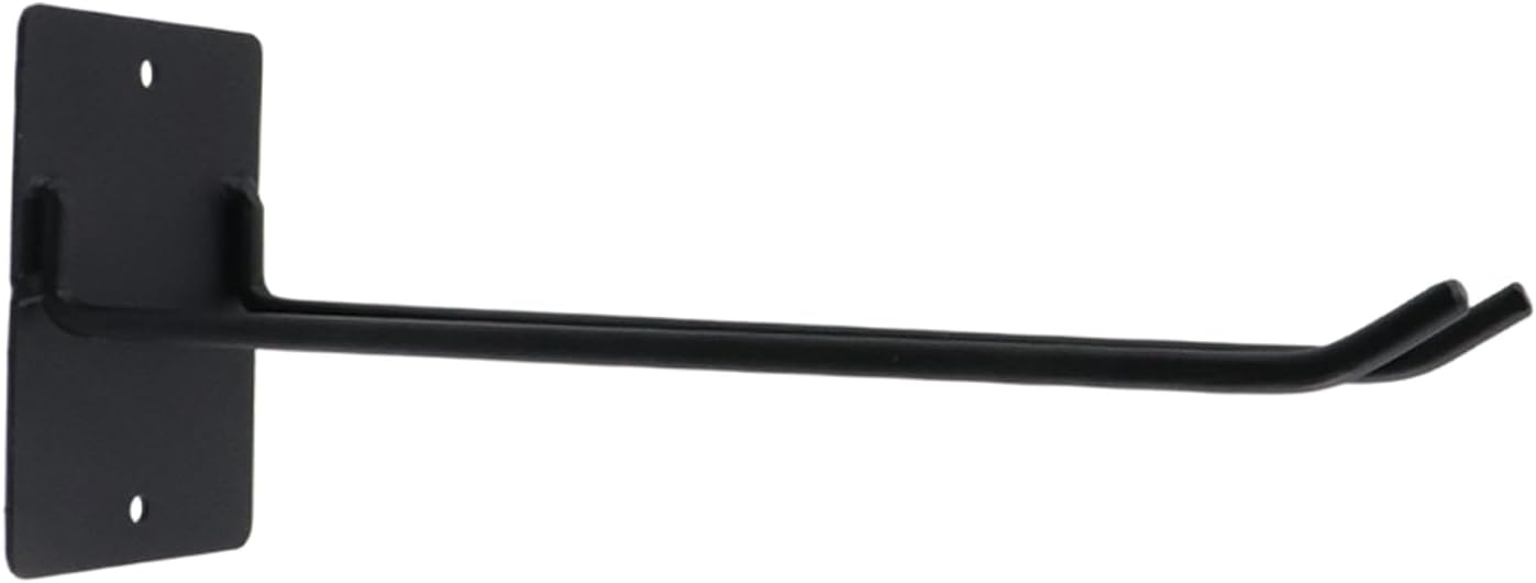 Garage Hook Shovel Holder Wall Mount Utility Hooks Garden Tool Hooks Garage Tool Organizer 10-inch Length for Garden Tools, Rakes, Shovels, Black - Image 3