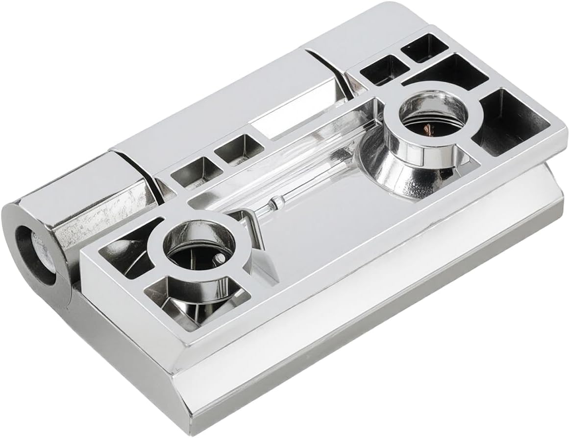 Butt Hinge Zinc Alloy Door Hinge Polished Chrom Silver Residential Bed Room Hinge for Doors Hardware 2.36