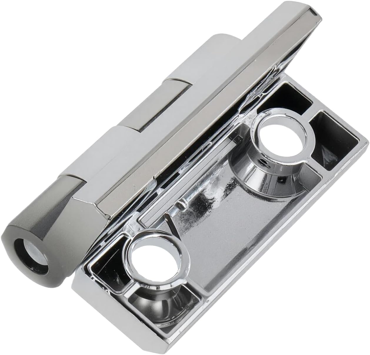 Butt Hinge Zinc Alloy Door Hinge Polished Chrom Silver Residential Bed Room Hinge for Doors Hardware 2.36