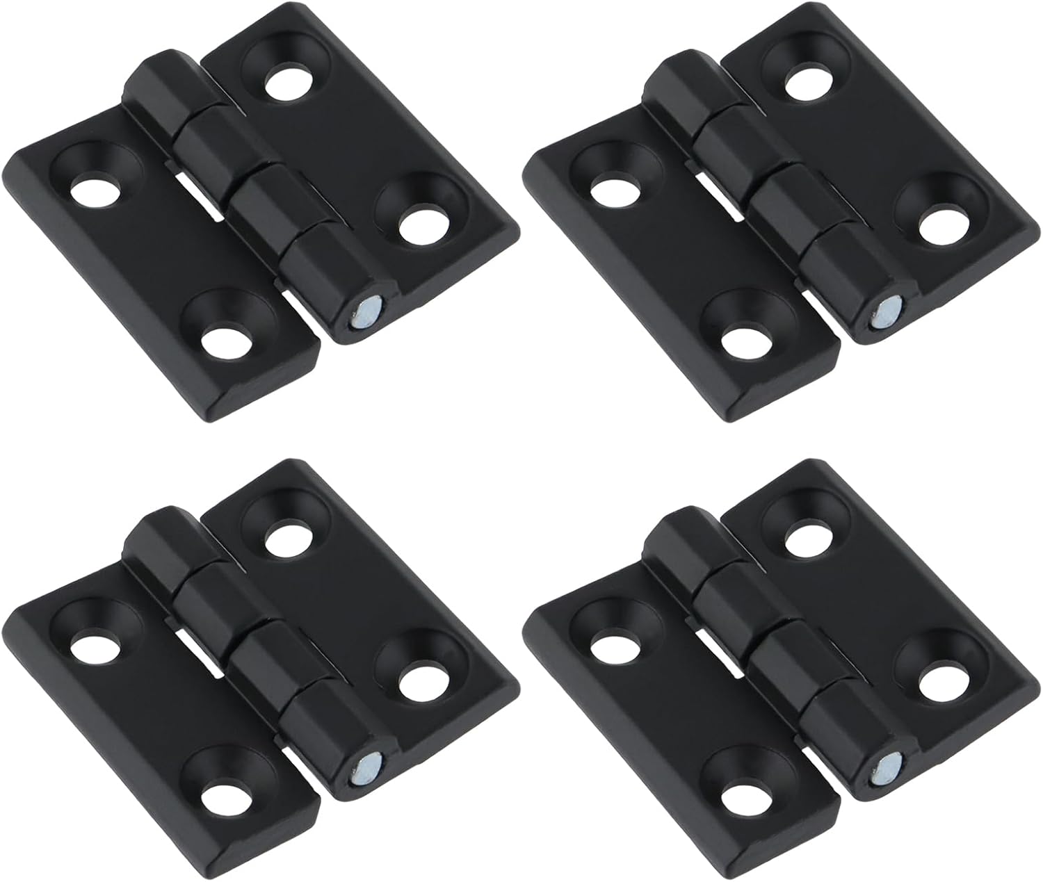 Black Butt Hinge Zinc Alloy Door Hinge Heavy Duty Boat Hatch Hinges Residential Bed Room Hinge for Doors Hardware 1.96