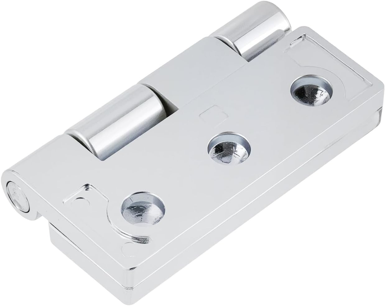 Butt Hinge Zinc Alloy Cabinet Hinges Polished Chrom Silver Residential Bed Room Hinge for Doors Hardware 2.56