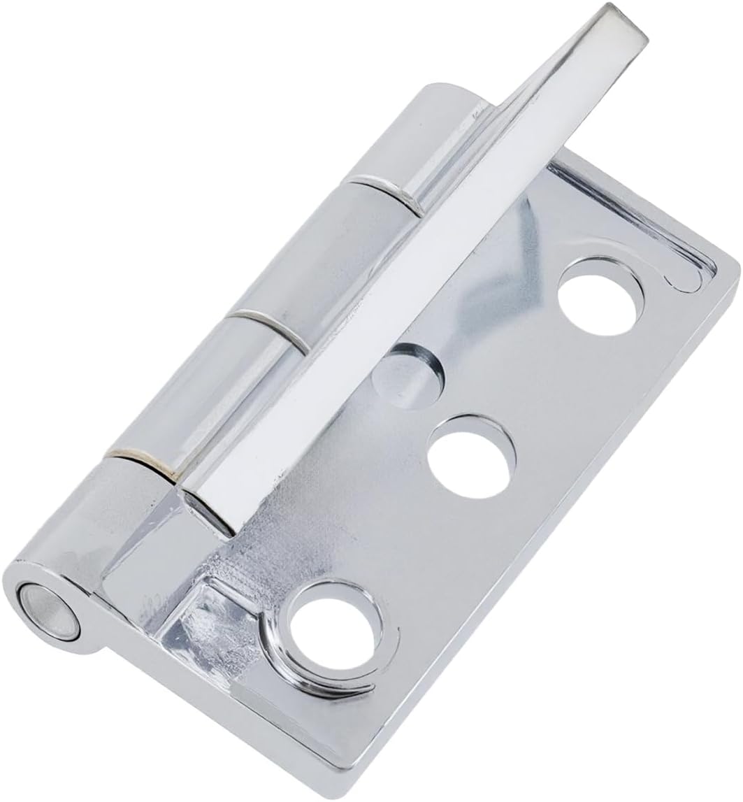 Butt Hinge Zinc Alloy Cabinet Hinges Polished Chrom Silver Residential Bed Room Hinge for Doors Hardware 2.56