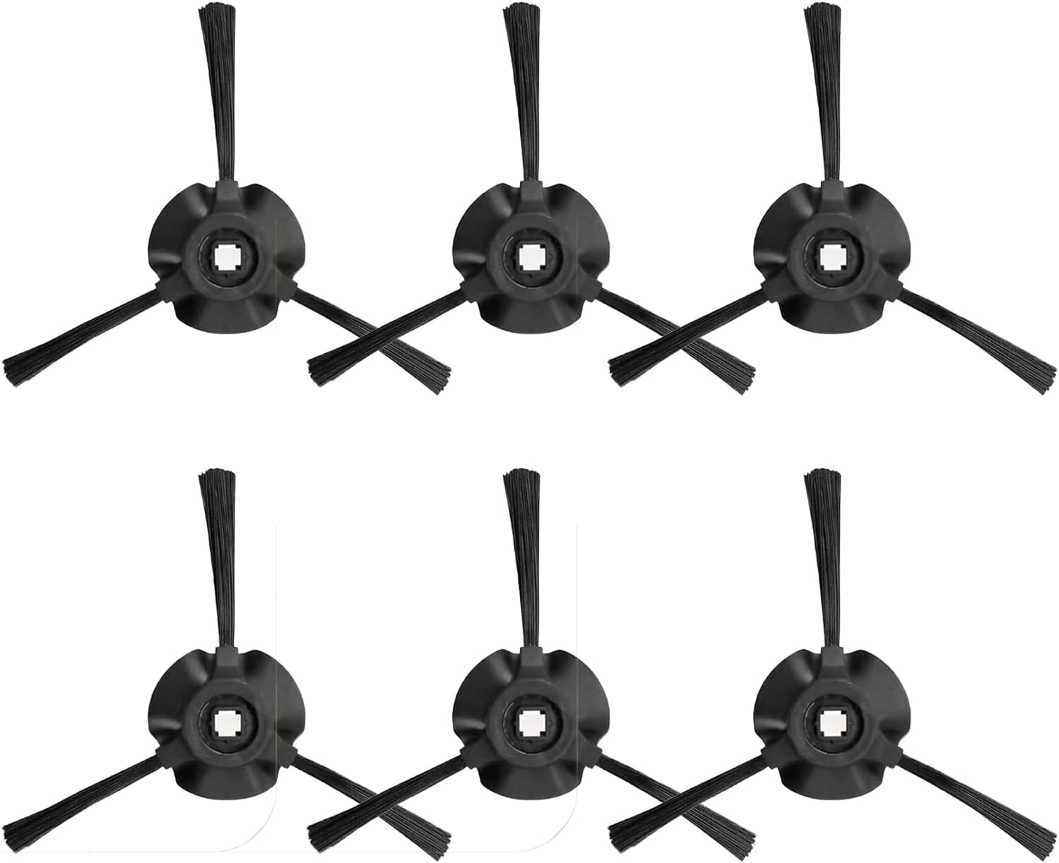 Side Brush for Shark RV2310, RV2310AE, AV2310, AV2310AE, RV2300, RV2300S, RV2320S, UR2350AE Matrix Robot Vacuum Cleaner Replacement Parts - 6 Pack - Image 1