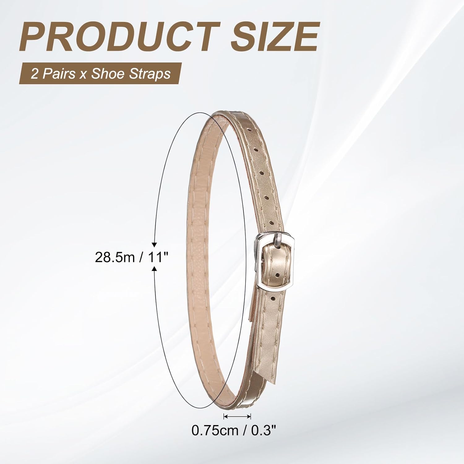 High Heel Shoe Straps, Detachable Ankle Shoelace Straps - Image 2