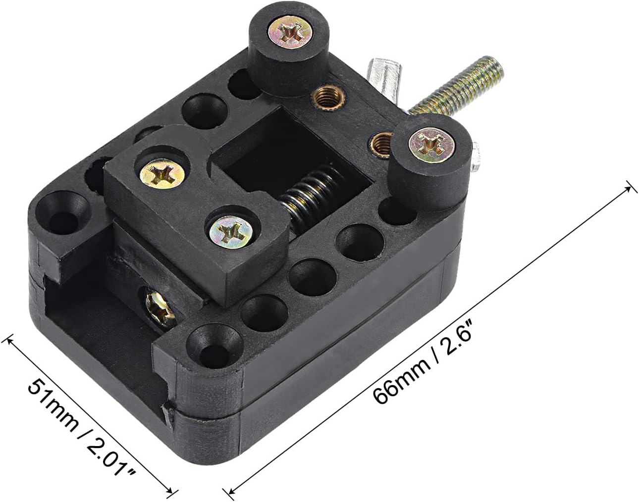 Watch Back Case Cover Remover Holder, Watch Repair Tool Adjustable 32mm PVC Black - Image 2