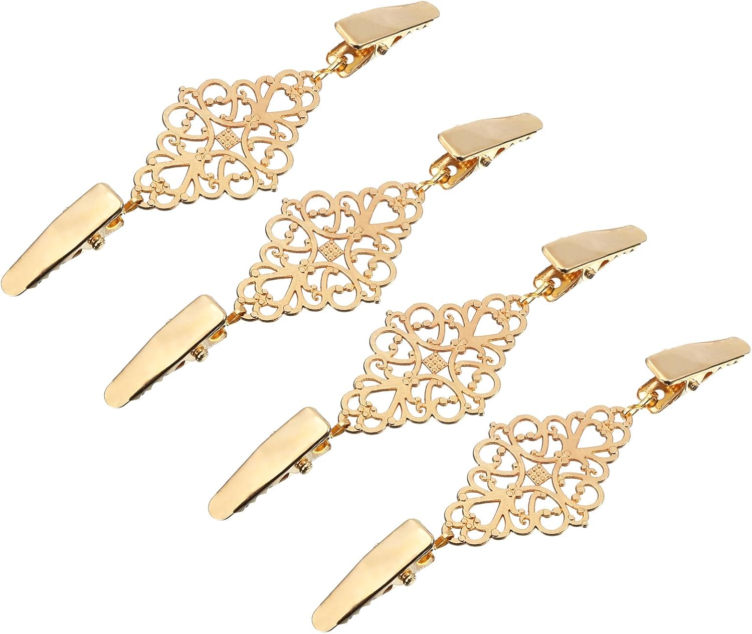 Retro Cardigan Collar Clips & Shirt Clips for Women - Image 1