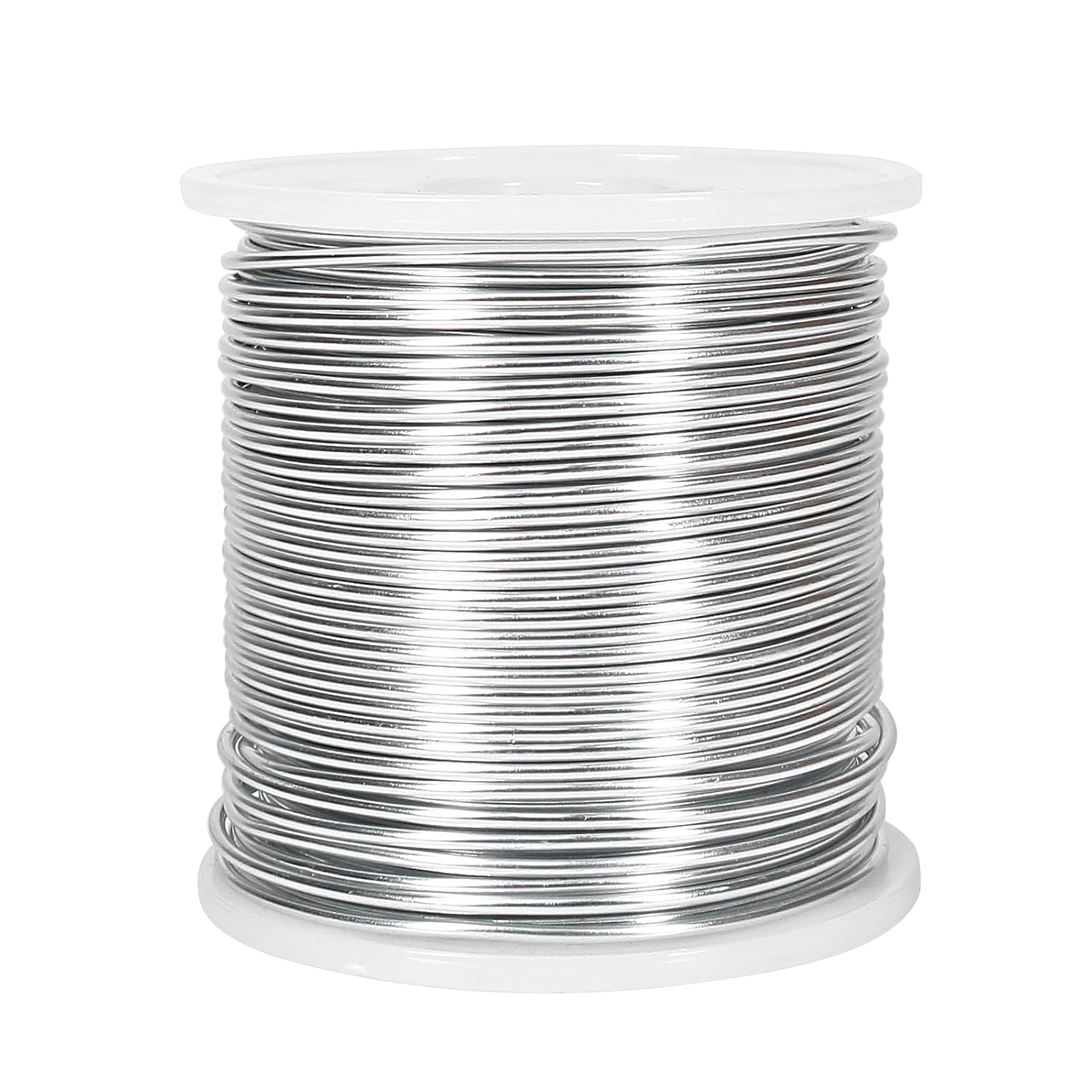 15 Gauge Aluminum Wire, 164 Feet 1.5mm Bendable Metal Craft Wire for Jewelry Making, Beading, Armature, Sculpting, Bonsai Training, Crafting - Image 1