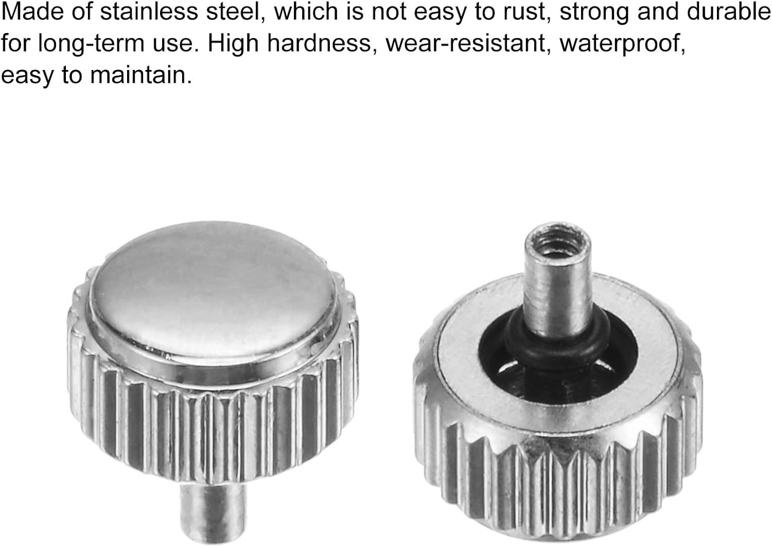 Watch Crown SUS304 w Head Long Stem - Image 5