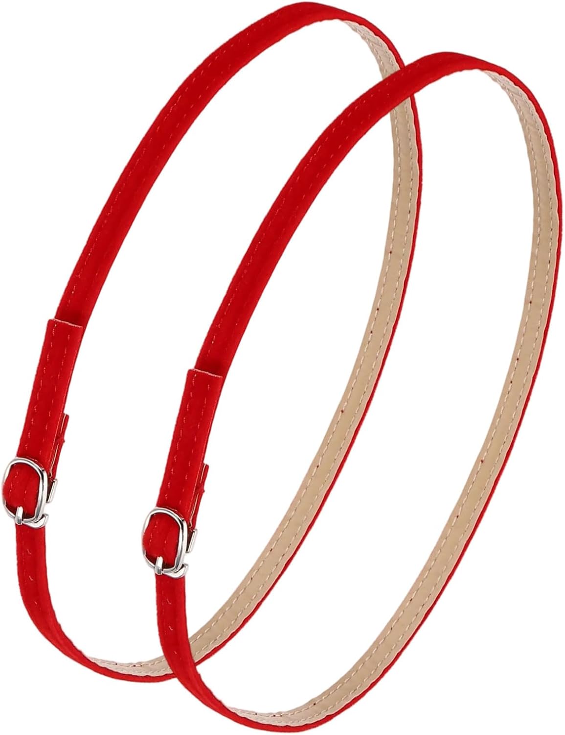 Replacement Ankle Strap for Heel Detachable Shoe Straps PU Leather Shoe Band - Image 1