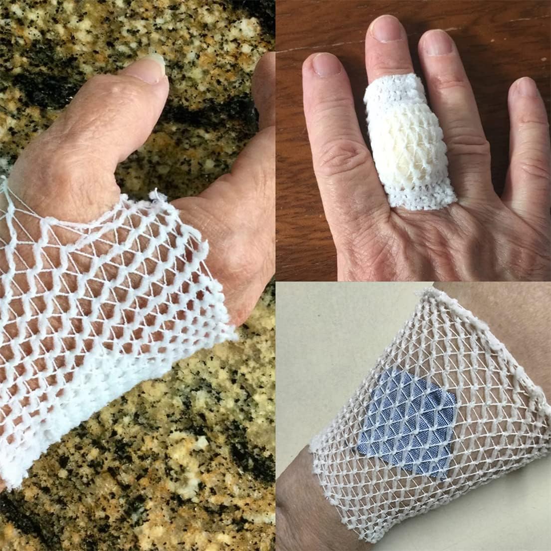 Tubular Bandage Elastic Net Bandages 7M Tubular Gauze Breathable Wound Dressing Wrap Retainer Stretch Bandage Support - Image 6