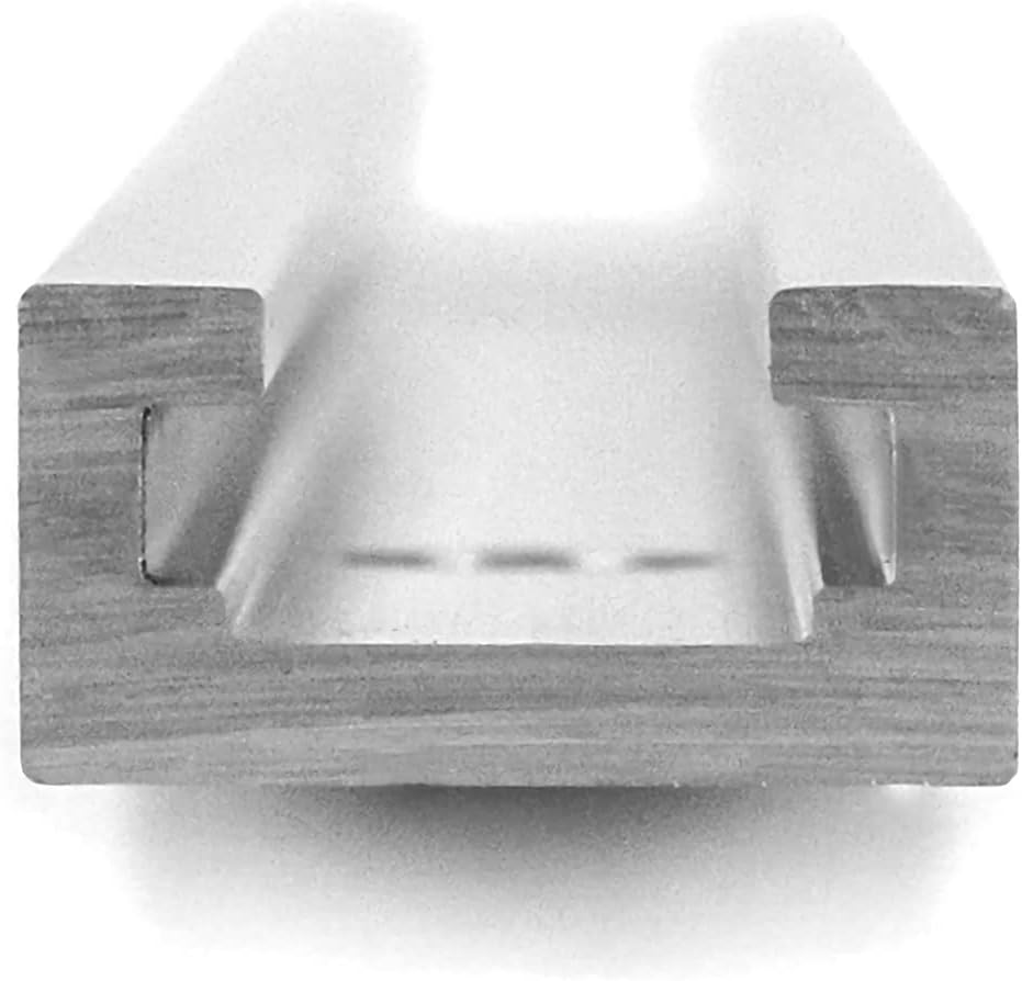 Aluminum T Track, 2 Pack 12 Inch Universal Double Cut Profile T Track, with Predrilled Mounting Holes and Screws, Woodworking and Fixtures, for Drill Press Table, Router Table - Image 2