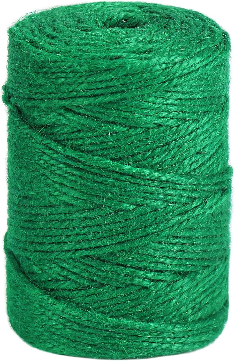 Jute Garden Twine, 328 Feet 3mm Heavy Duty Tomato Twine, Green Plant Ties for Gardening, Climbing Plants, Vegetables, Crafting - Image 1