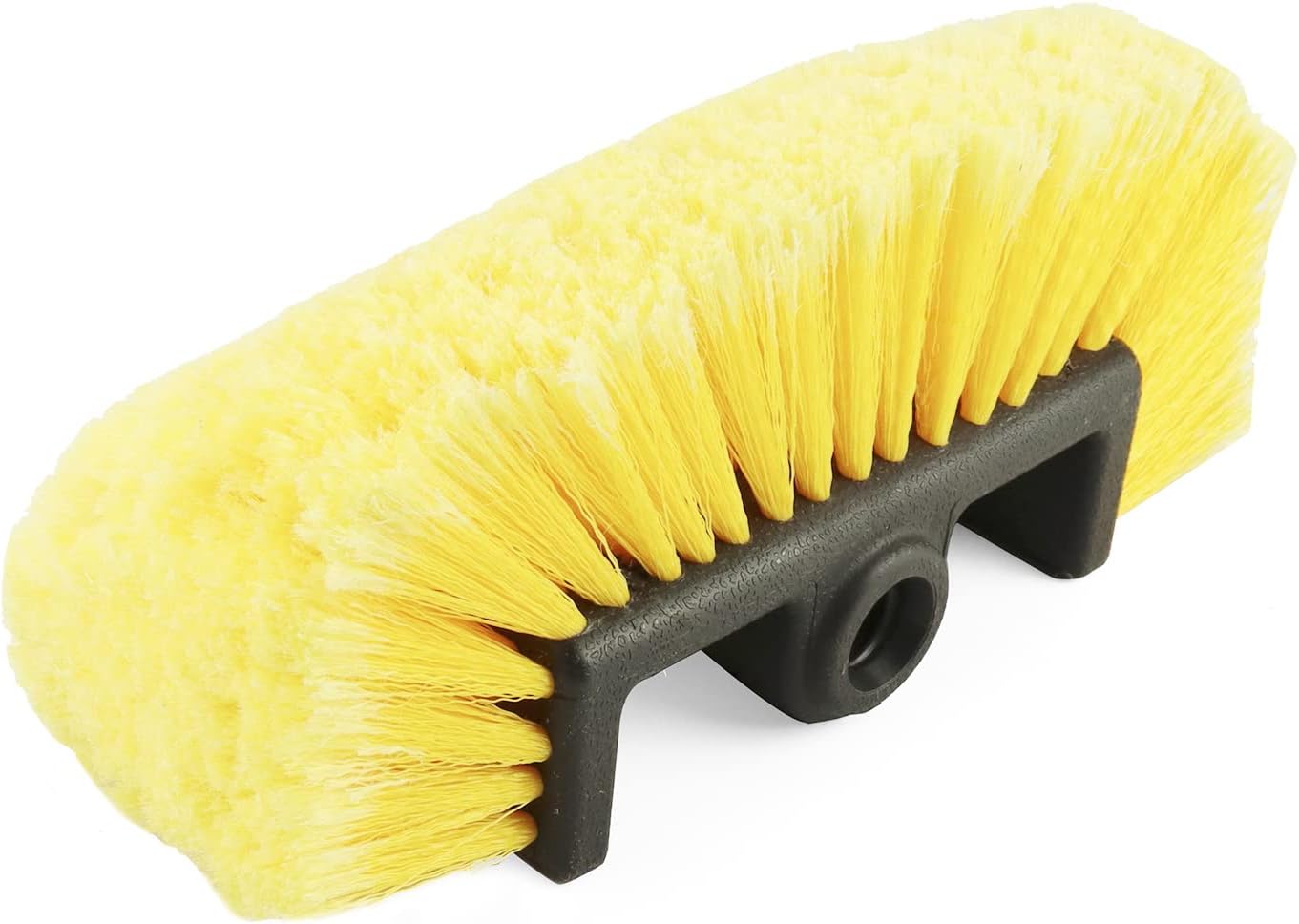 10in Car Wash Brush Head with Soft Bristle, for Cleaning Decks, Trucks, Car, RV, Boats, Home Siding, Camper, Yellow - Image 8