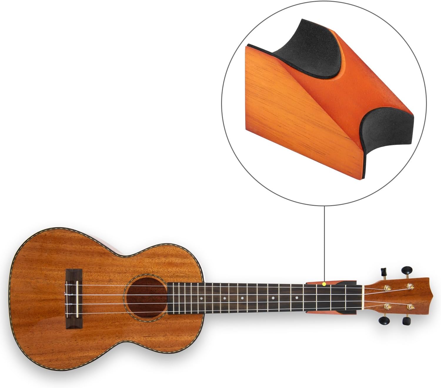 Neck Support Luthier Tool for Guitar, Guitar Neck Rest, Pillow String Instrument Neck Support for Guitar Workstation, Violins, Banjos, Ukuleles, Mandolins - Image 3