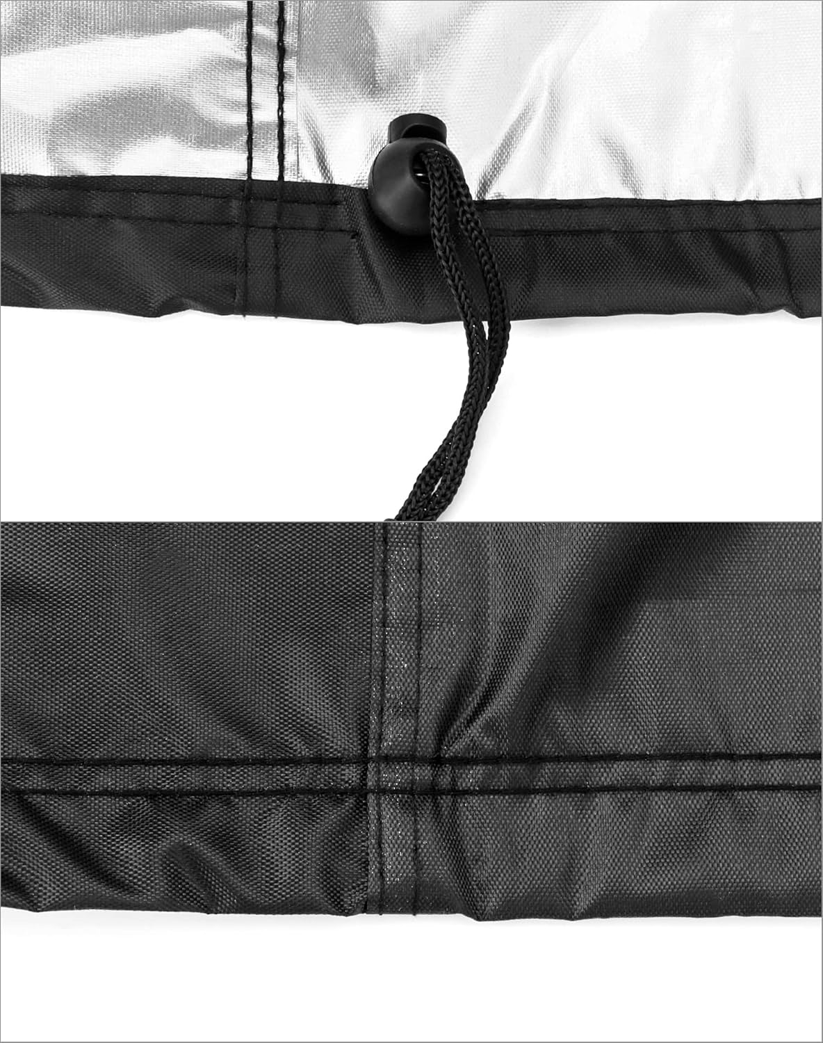 Dustproof Miter Saw Cover, 210D Oxford Cloth with Bottom Drawcord Fits Most Miter Saws, Planers, Machine Tools, Rustproof and Waterproof, Black - Image 4