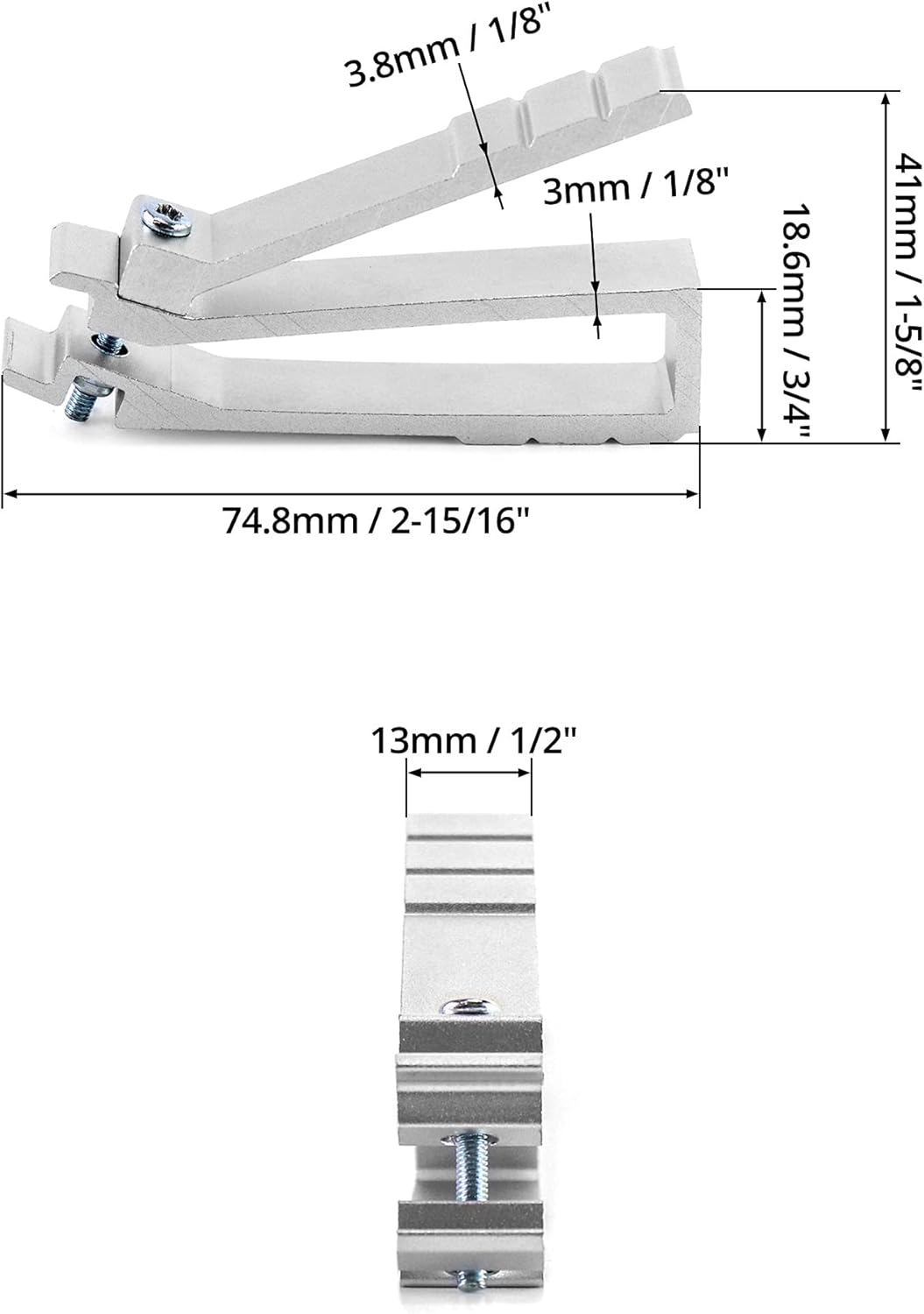 Cage Nut Insertion/Removal Tool for Installing or Removing Cage Nuts in 19 Inch / 10 Inch Server Room Rack Network Cabinet Racks/Media & IT Equipment, 2 Pack - Image 6
