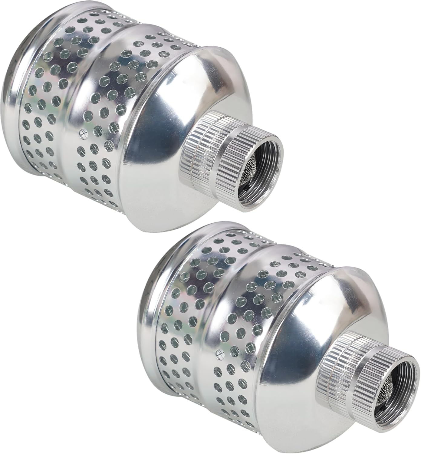 2 Pack Bubbler Sprinkler Heads, Aluminum Diffuser Flood Nozzle for Delicate Watering, Gentle Garden Metal Watering Soaker Sprinkler for Plants Garden Lawn Yard - Image 1